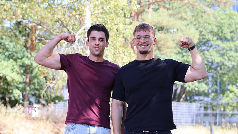 Kilian Dull und Albin Sele laufen für Sternenzelt 70 Kilometer von Nürnberg nach Bamberg Kilian Dull (links) und Albin Sele (rechts) stellen sich für den guten Zweck einem 70-Kilometer-Lauf.