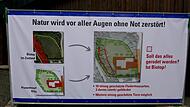 Hier werden der Planentwurf für das 6000-Quadratmeter-Grundstück und die Argumente dagegen aufgezeigt.Dieter Hübner