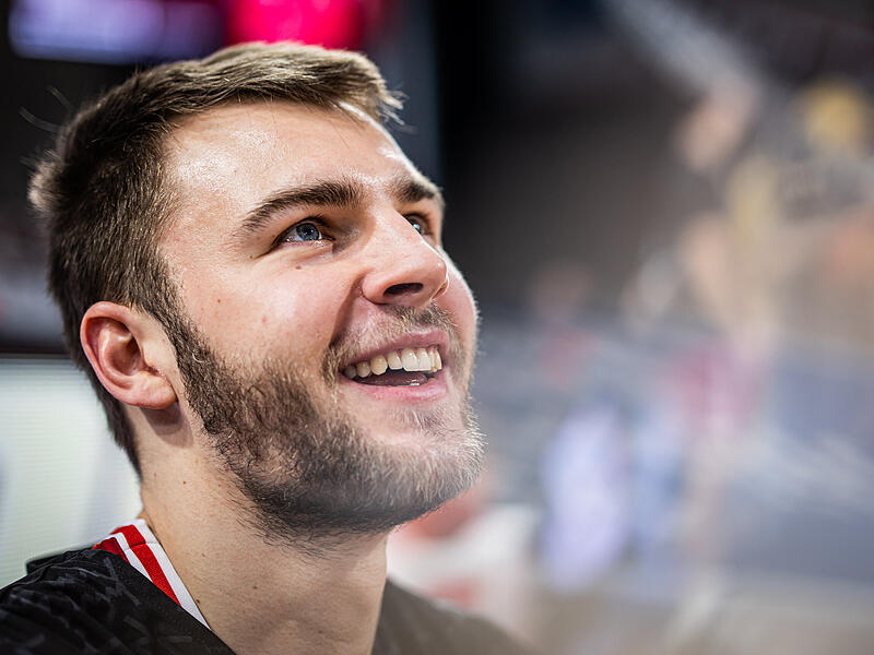 Moritz Krimmer vor dem Spiel gegen seinen Ex-Klub Ratiopharm Ulm.