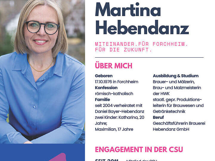 Martina HebendanzForchheim & Fr&auml;nkische Schweiz