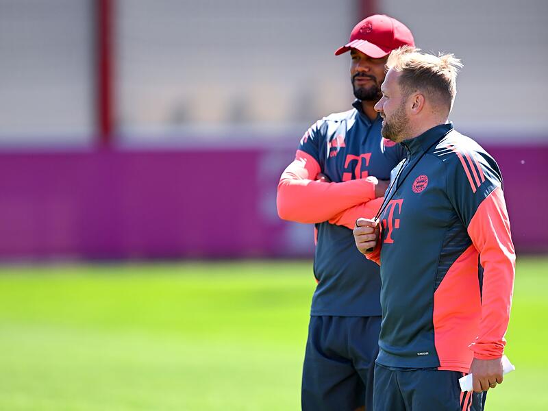 Abschlusstraining FC Bayern M&uuml;nchen