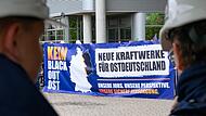 Protest in der Lausitz - Sorge um neue Gaskraftwerke wächst Protest in der Lausitz - Sorge um neue Gaskraftwerke wächst