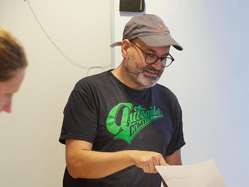 Einen Workshop mit dem Comiczeichner Michael Jordan bietet das Erlanger Stadtmuseum an.