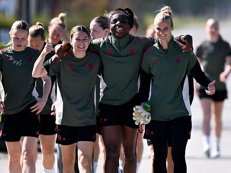 Abschlusstraining FC Bayern