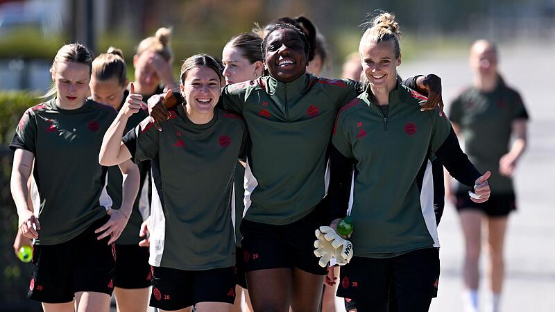 Abschlusstraining FC Bayern