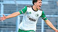 Leo Sommer erzielte den Siegtreffer. Sportfoto ZinkForchheim & Fr&auml;nkische Schweiz