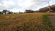 Bald könnte die Wiese zwischen der Wimmelbacher Röthengasse und der Waldstraße in Hausen bebaut werden.