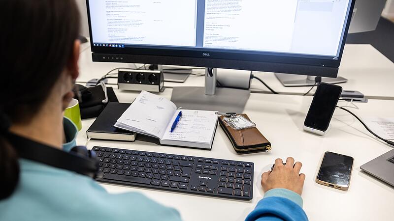 Arbeit im Büro Arbeit im Büro