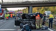 A73 bei Bamberg: Sieben Schwerverletzte bei Unfall A73 bei Bamberg: Sieben Schwerverletzte bei Unfall