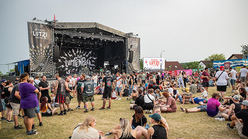 Tausende Menschen besuchten im vergangenen Jahr das &bdquo;Ab geht die Lutzi&ldquo;. Dieses Jahr ist das Festival sogar ausverkauft.