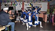 Mit ihren Einlagen konnte die Prinzengarde aus Weismain das Publikum beim Froschgetümmel in Görau begeistern.