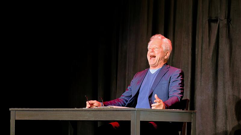 Miroslav Nemec erz&auml;hlte in Baunach aus seinem bewegten Leben.