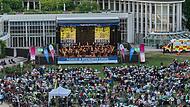 Das Klassik-Open-Air im Coburger Rosengarten ist Kult. Auch in diesem Jahr werden wieder bis zu 5000 Besucher erwartet.