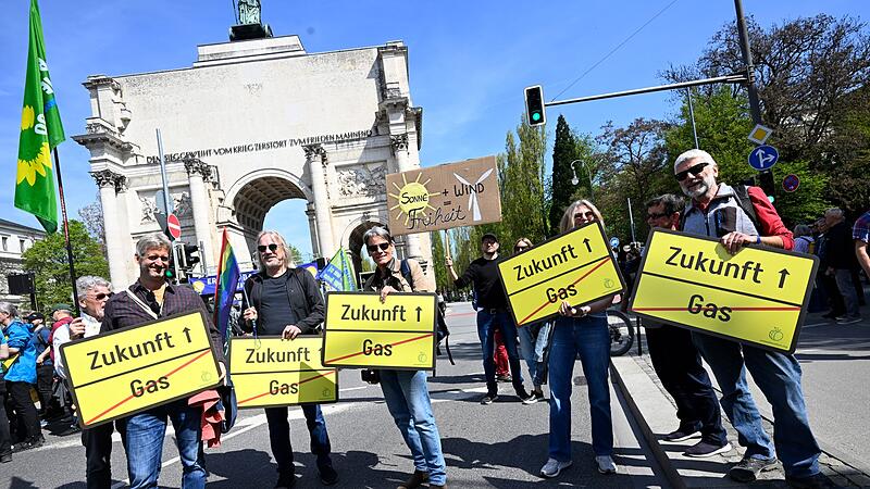 Demonstration f&uuml;r Erneuerbare Energien - M&uuml;nchen