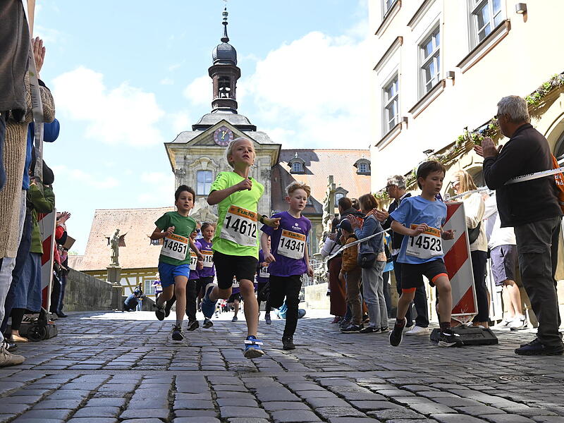 Weltkulturerbelauf 2025: Der Fuchs-Sch&uuml;lerlauf ging &uuml;ber 1,6 Kilometer.