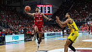 Ibi Watson kehrt ins Trainingszentrum der Baskets zurück - diesmal aber als Ulmer. Ibi Watson kehrt ins Trainingszentrum der Baskets zurück - diesmal aber als Ulmer.Archiv/Daniel Löb