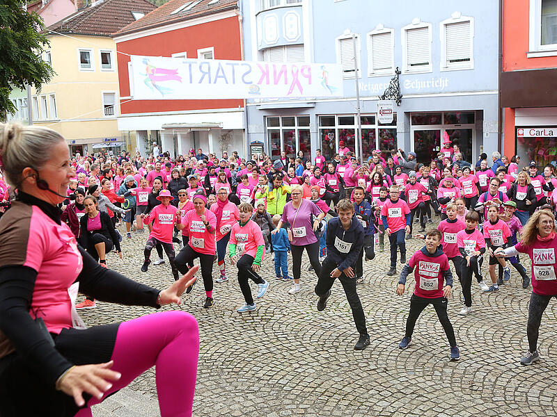 Pinklauf in Bad Brückenau wieder erfolgreich Pinklauf in Bad Brückenau wieder erfolgreich
