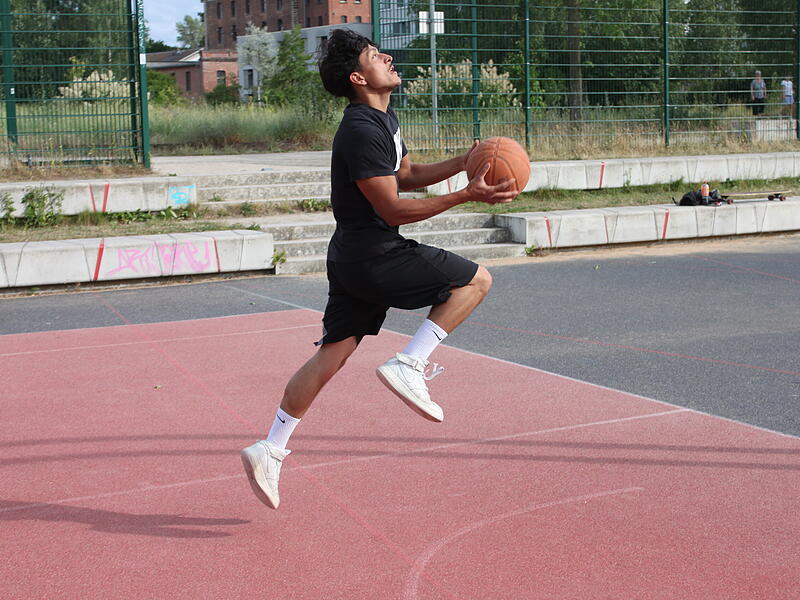 „Ich habe im Basketball alles, was ich will. Ein Sport für Körper und Geist.“