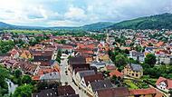Luftbild EbermannstadtForchheim & Fränkische Schweiz