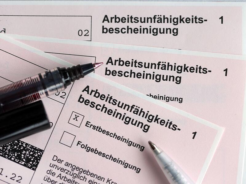 Krankenschein für Arbeitnehmer Krankenschein für Arbeitnehmer