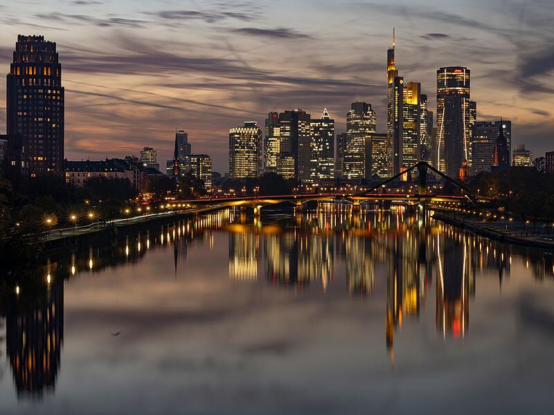 Skyline von Frankfurt