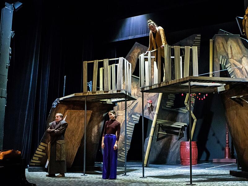 Proben-Impressionen zur Neuinszenierung "Die Dreigroschenoper" am Landestheater Coburg