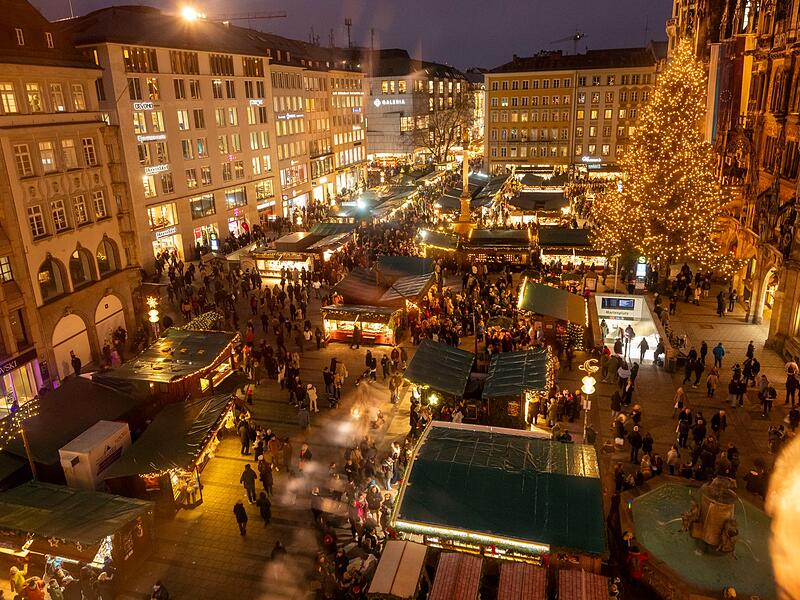 Christkindlmarkt am Marienplatz