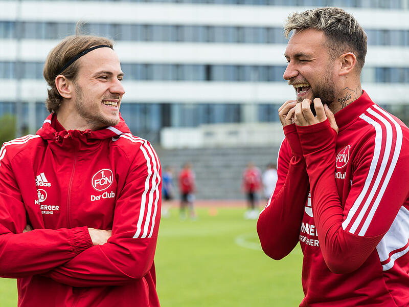 1. FC N&uuml;rnberg bolzt mit dem Special-Olympics-Team Deutschland in Herzogenaurach 2023