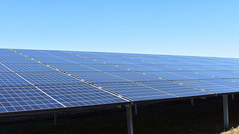 Der Solarpark in Walkersbrunn.Forchheim & Fränkische Schweiz