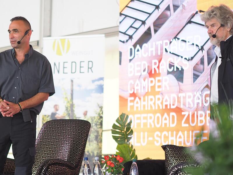 Hatte sich akribisch auf das Interview mit Reinhold Messner vorbereitet: Thomas Schmitt von &bdquo;Pro-Log&ldquo;.