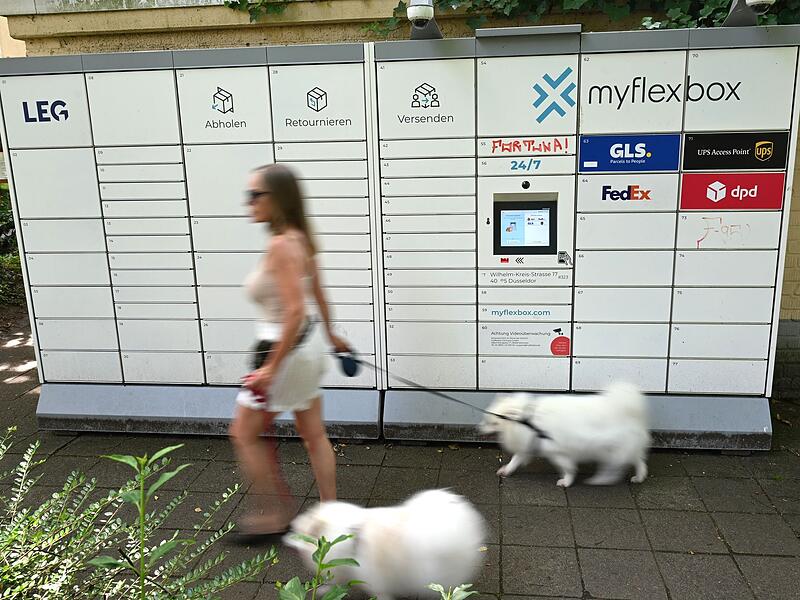 Abholautomat für Pakete Abholautomat für Pakete