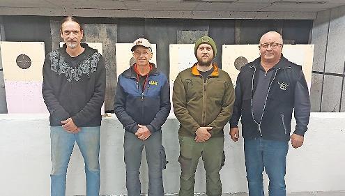(Von links) Burkard Bischof, Marco Rupp, Rico Leipold und Artur Haupt.