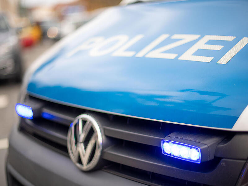 Polizei Auto Blaulicht Polizei Auto Blaulicht