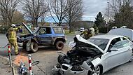 In Kronach am Inneren Ring wurde von einem Fahrzeugf&uuml;hrer die Vorfahrt missachtet.