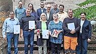 Wurden für ihr jahrzehntelanges Engagement geehrt: (v.l.) Christian Kreutzer, Thomas Ehrsam, Maria Barthold, Andrea Trebes-Pohl und Norbert Deuerling.