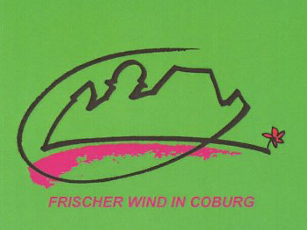 Im OB-Wahlkampf von 1990 setzte die SPD auf ein Logo, das von einer sehr geschwungenen Veste dominiert war. Motto: Frischer Wind f&uuml;r Coburg! Sp&auml;ter wurde selbstbewusst festgestellt: Frischer Wind in Coburg. Die geschwungene Veste blieb &ndash; vorerst.