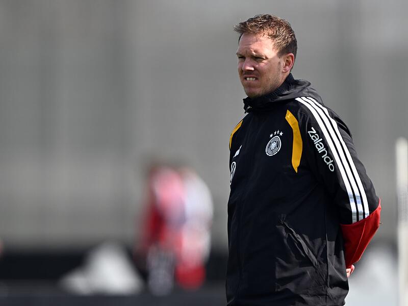 Training Fu&szlig;ball-Nationalmannschaft