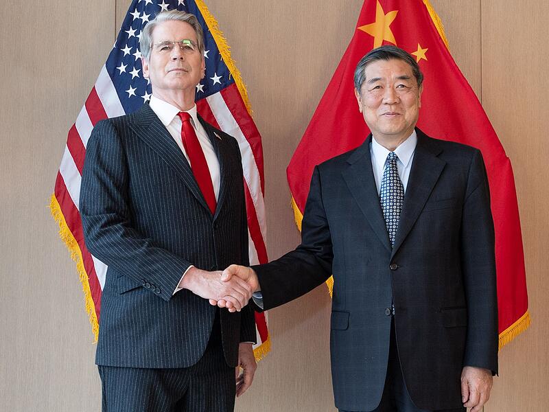 Chinas Vize-Ministerpr&auml;sident Lifeng in den USA