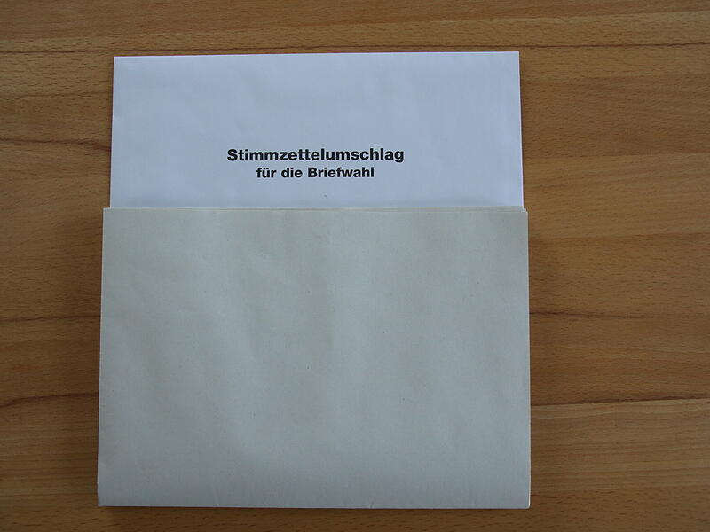Wahlzettel Kommunalwahl 2026