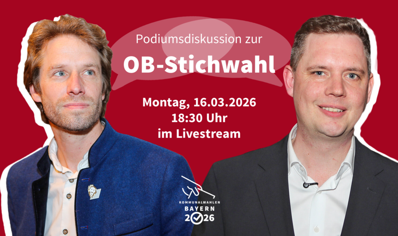 OB-Stichwahl in Bamberg: Hier gelangen Sie zum Livestream