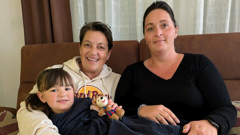 Durch ihren Einsatz haben Tanja Schrauder und Melanie Herold der kleinen Nele das Leben gerettet.