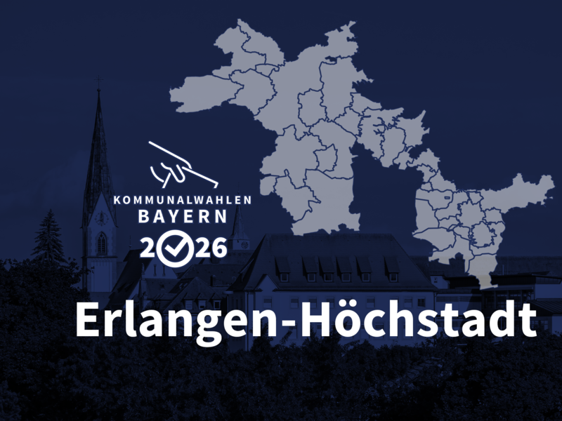 Am Sonntag, 8. M&auml;rz, wird es richtig spannend. In Erlangen-H&ouml;chstadt und Erlangen werden die neuen Rathaus-Chefs gew&auml;hlt.