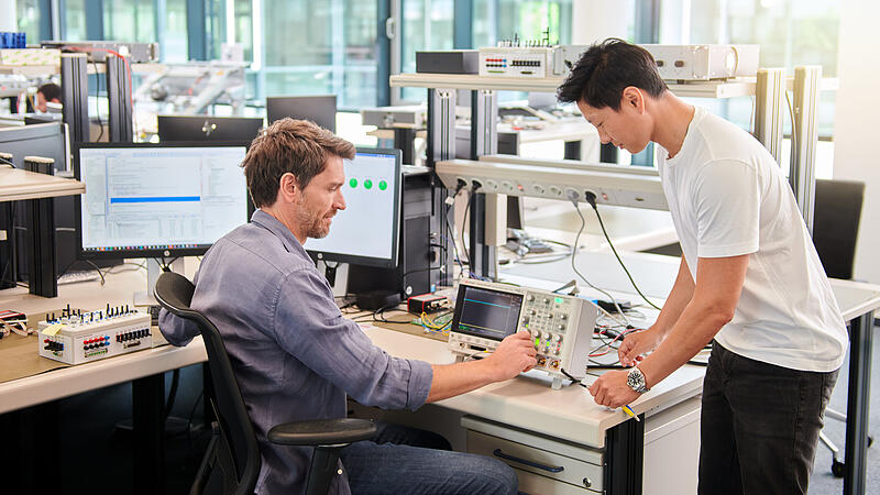 Brose-Mitarbeiter in der Entwicklung