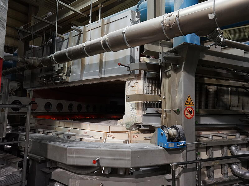 Die neue Glasschmelzwanne trägt den Namen "Josephine" Die neue Glasschmelzwanne trägt den Namen "Josephine"