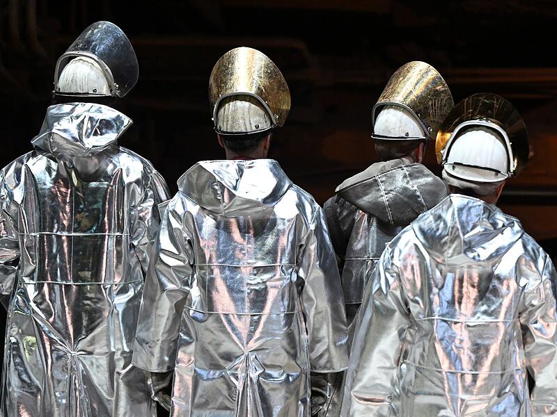 Stahlproduktion bei Thyssenkrupp Steel