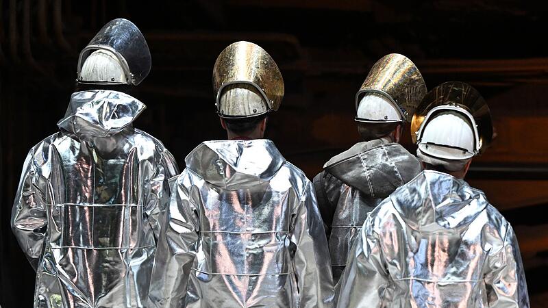 Stahlproduktion bei Thyssenkrupp Steel
