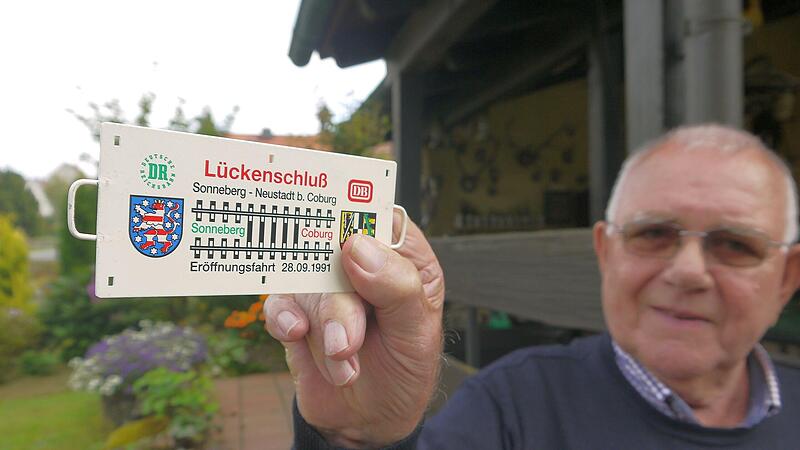 Ernst Fleischmann war der Lokomotivführer der offiziellen Lückenschluss-Fahrt. Ernst Fleischmann war der Lokomotivführer der offiziellen Lückenschluss-Fahrt.