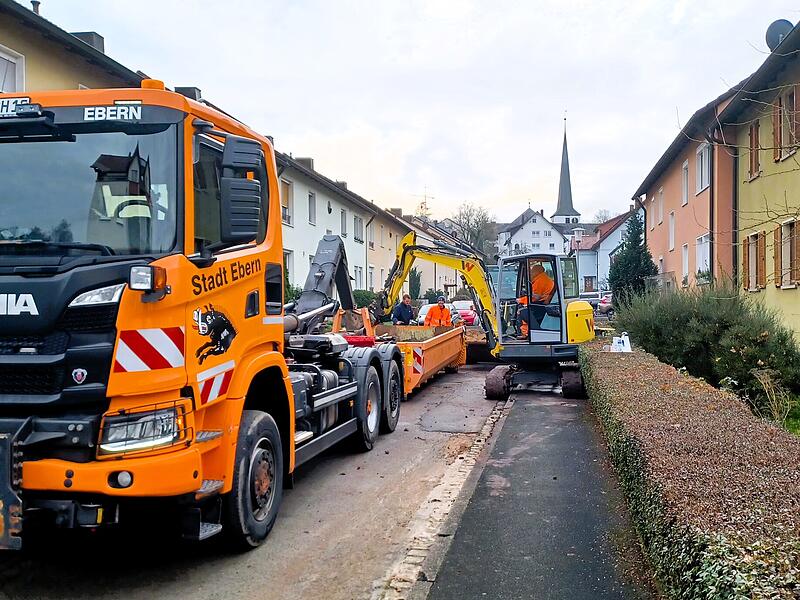 Mehrere Wasserrohrbrüche in Ebern