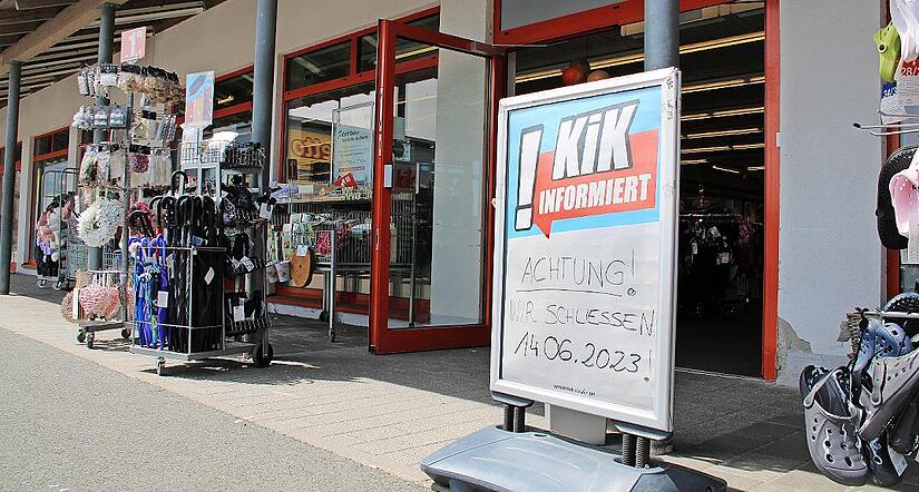 Die KiK-Filiale in Breiteng&uuml;&szlig;bach schlie&szlig;t zum 14. Juni. F&uuml;r die R&auml;umlichkeiten soll ein Nachmieter feststehen.