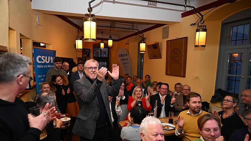 Die Bamberger CSU feiert den Wahlsieg bei der Bundestagswahl eher verhalten.